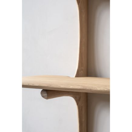Estante Estantería de Pared Roble PI