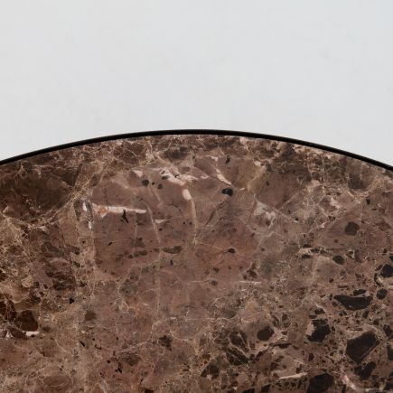 Imagen de Detalle Cerca Mesa de Centro Mármol Pequeña ‘Archer’