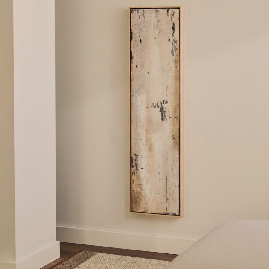 Abstract Gray 'Selnar' Painting