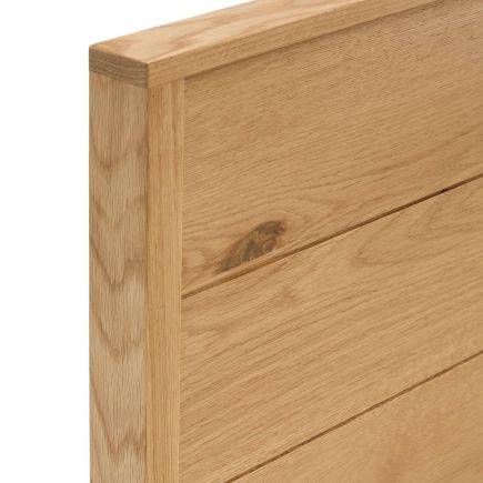 Cama Madera de Roble Natural ‘Alguema’  160 x 200 