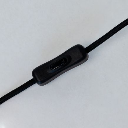 Imagen de Detalle Interruptor Lámpara de Mesa Natural ‘Thesee’