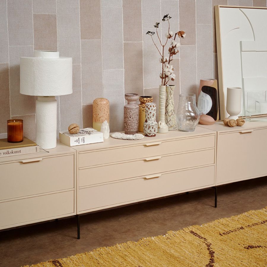 Gesso' White Table Lamp