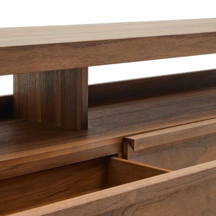 Detalle Mueble TV Teca Sashi