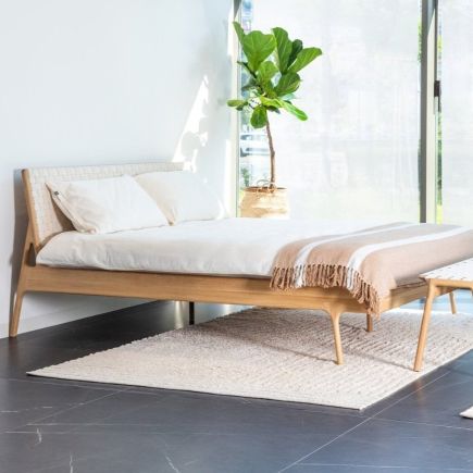 Foto en Ambiente Cama de Roble ‘Bonnaud’ Dormitorio