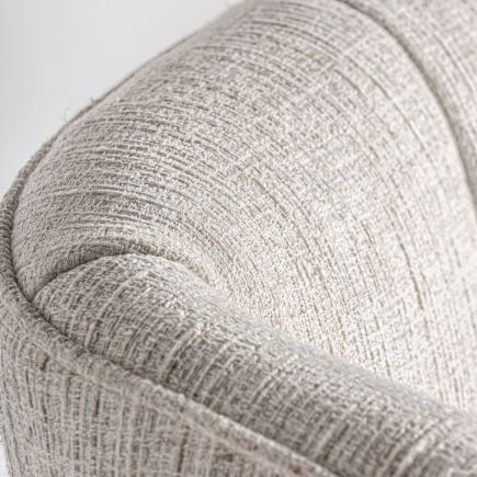 Detalle Asiento Tela Taburete Alto Tapizado ‘Pin’