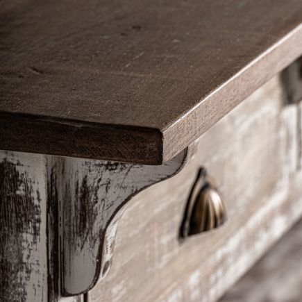 Imagen de Detalle de la Madera Vitrina de Madera ‘Coudray’