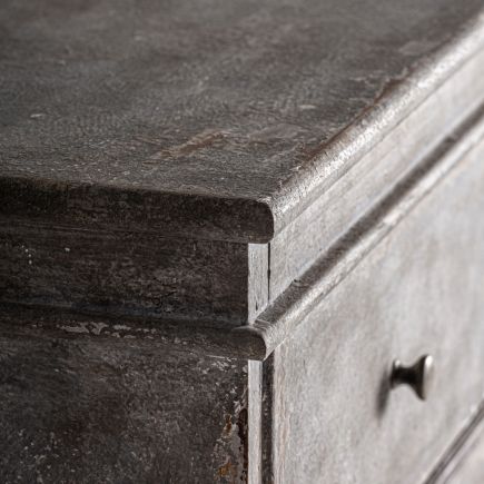 Imagen de Detalle Cómoda de Madera Gris ‘Breuil’