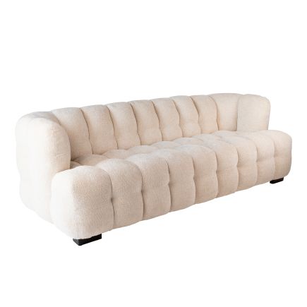 Vista Lateral Derecha Sofá Tapizado Beige ‘Jake’