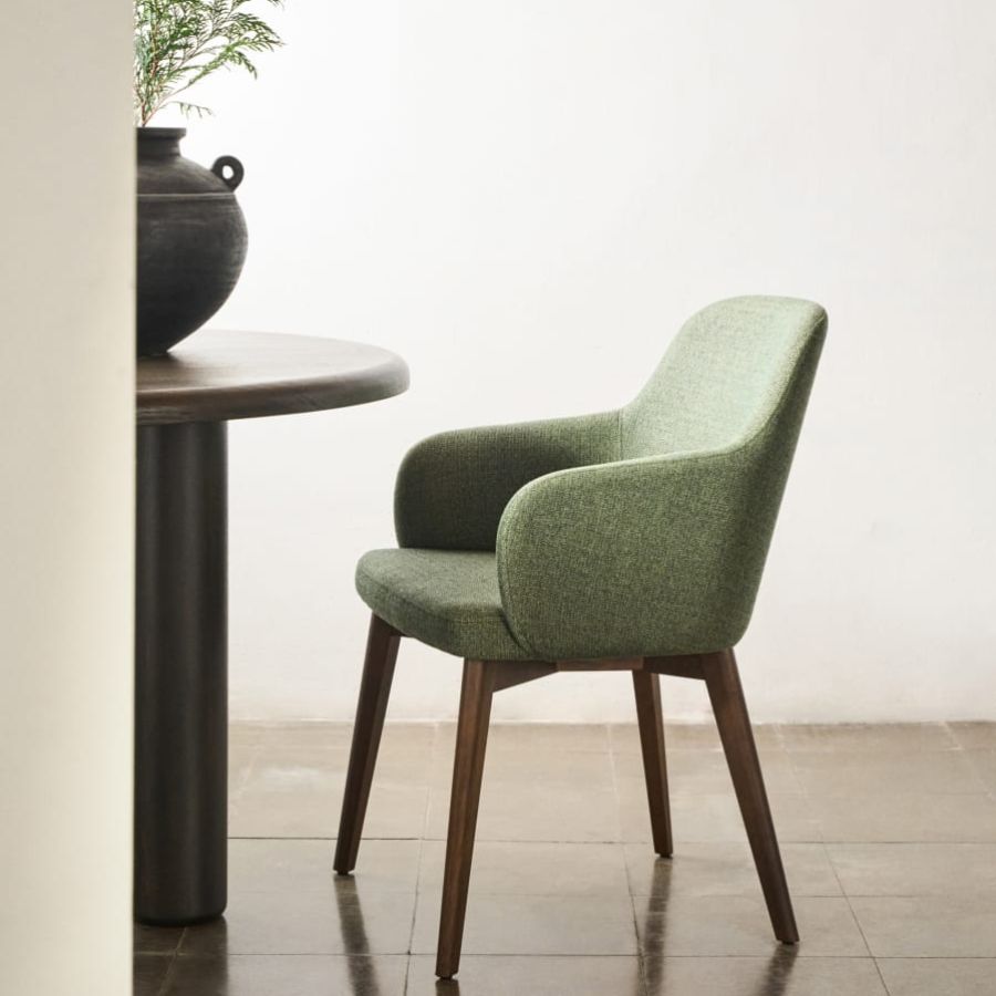 Silla de Comedor Madera Nogal ‘Nelida’