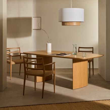 Foto en Ambiente Mesa de Comedor de Chapa de Roble ‘Litto’ 200