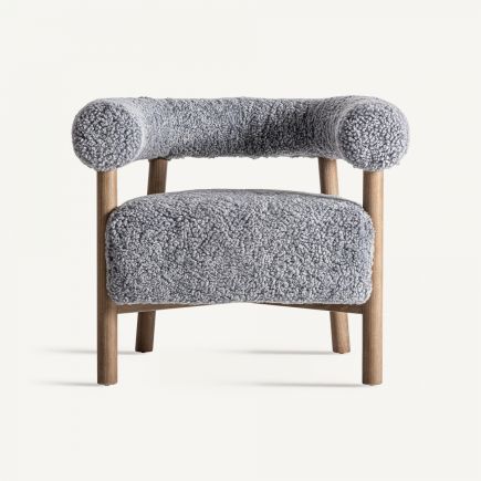Vista Frontal Sillón Bouclé Brachet
