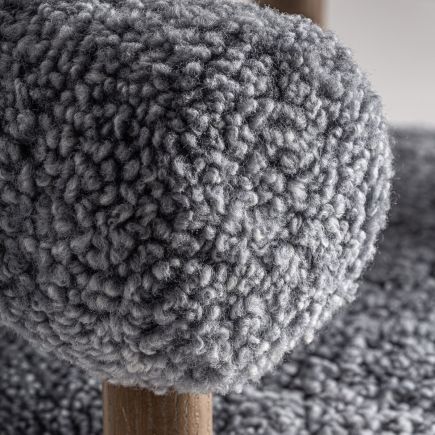 Imagen de Detalle Reposabrazos Sillón Bouclé Brachet