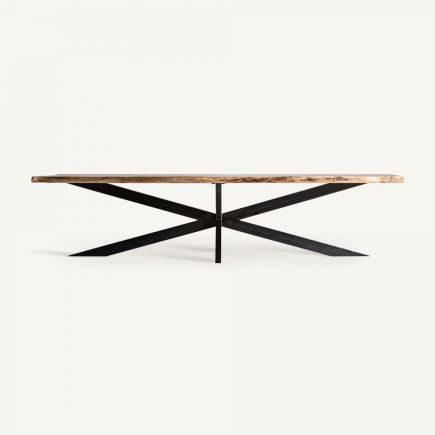 Vista Frontal Mesa Rectangular Comedor Tournier