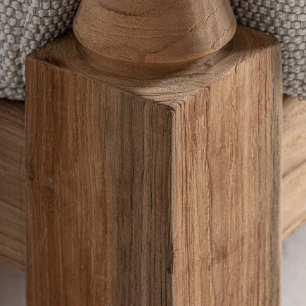 Imagen de Detalle Madera Sofá Exterior Bard