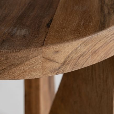 Detalle Madera Mesa Auxiliar ‘Heraud’