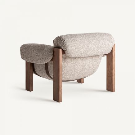Vista Trasera Sillón Moderno Taillandier