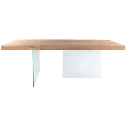 Vista Frontal Mesa Comedor Lago ‘Air Wildwood’ Naturale