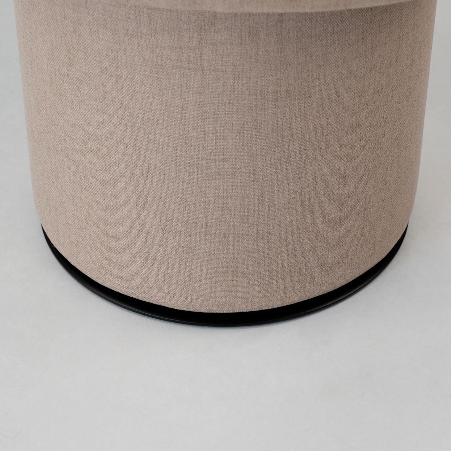 Velvet swivel armchair 'Chassagne'