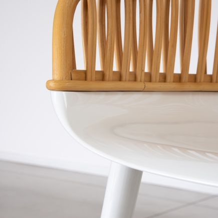 Imagen de Detalle Sillón de Mimbre ‘Cyborg’ Natural