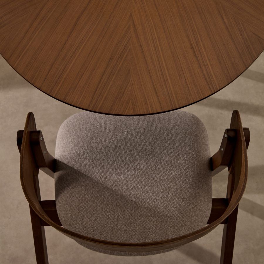 Dining Chair Wenge Finish 'Godia'
