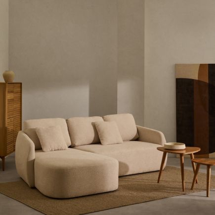 Foto en Ambiente Sofá Cama de 3 Plazas Chaiselongue ‘Laira’ Izquierdo
