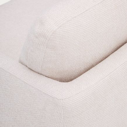 Detalle de Tela Sofá Cama de 3 Plazas Chaiselongue ‘Laira’ Izquierdo