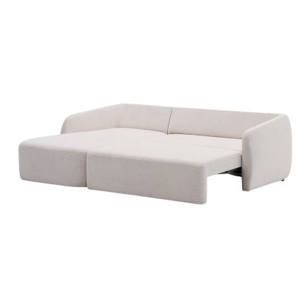 Vista Lateral Izquierda Sofá Cama de 3 Plazas Chaiselongue ‘Laira’ Izquierdo