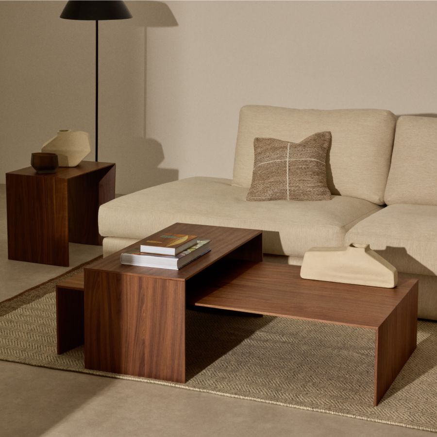 Coffee Table Walnut 'Litto