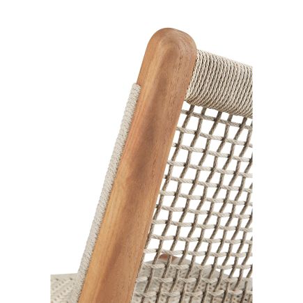 Imagen de Detalle Respaldo Sillón de Exterior Jack Woven