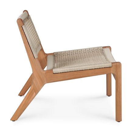 Vista Lateral Derecha Sillón de Exterior Jack Woven