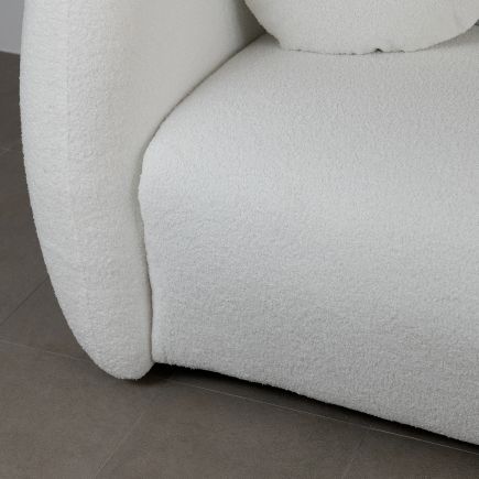 Imagen de Detalle Sofá Cama ‘Maryam’ Blanco