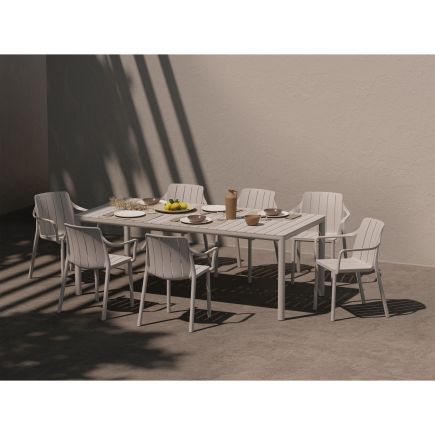 Patio Conjunto Silla Exterior Tiberina Bistrot Corda