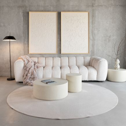 Foto en Ambiente Salón Mesa de Centro de Piedra Blanca ‘Elements’