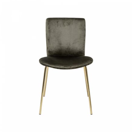 Green Velvet Chair Hanno | Procomobel