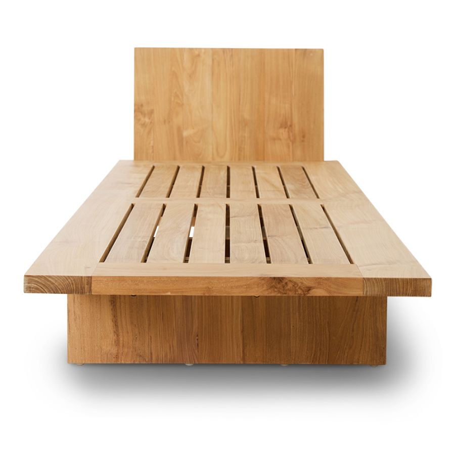 Outdoor Lounger 'Stracciatella'