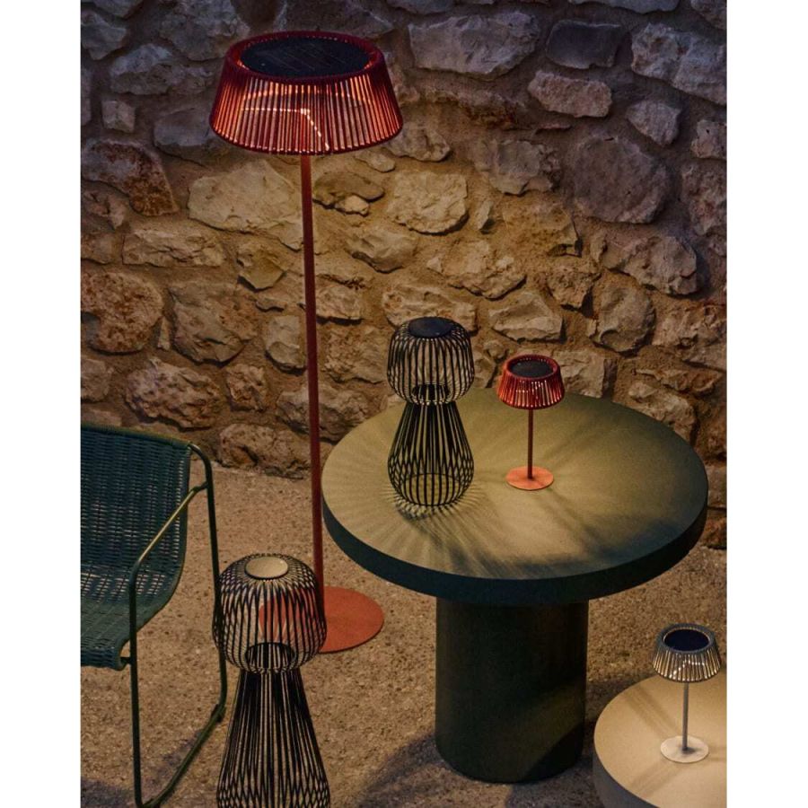 Aldet' Solar Outdoor Floor Lamp