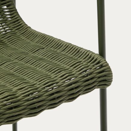 Imagen de Detalle Taburete de Exterior Apilable Maurina