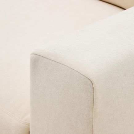 Imagen de Detalle Reposabrazos Sofá Desenfundable Chaise Longue Alea