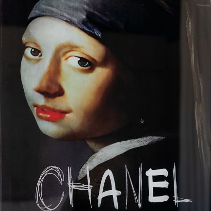 Imagen de Detalle Cerca Cuadro Jeune ‘Baret’ 