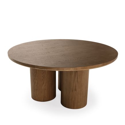 Mesa Comedor Redonda Arthur Roble