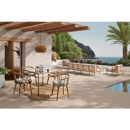 Foto en Ambiente Mesa comedor Cristal Joshua