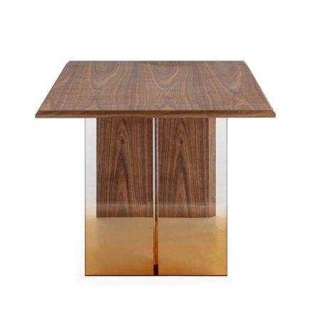 Vista Lateral Izquierda Mesa Comedor Madera Milena