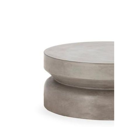 Imagen de Detalle Mesa Centro Cemento Gris Luitpold