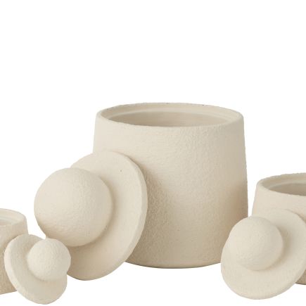 Vista Frontal Set de Macetas Rotaru