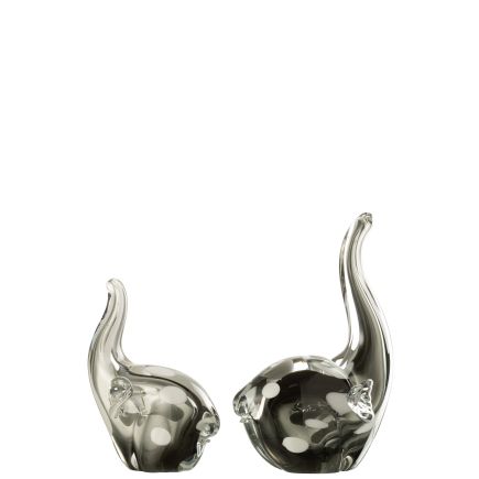 Elefante Vidrio Bogdan Conjunto