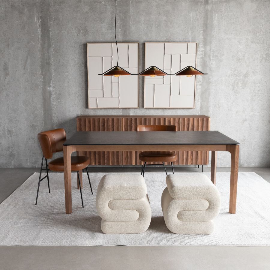 Synthetic Leather Dining Chair 'Gachet'