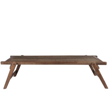 Vista Frontal Mesa Madera Paraschiv