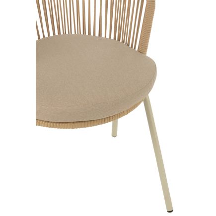 Foto en Ambiente Silla Acero Nica Beige