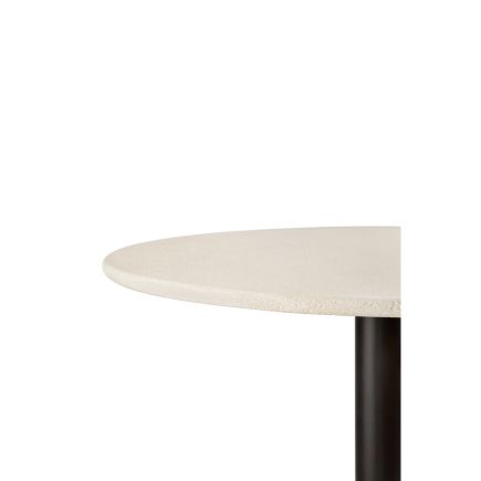 Vista Lateral Izquierda Mesa Comedor Microcemento Blend