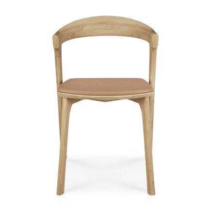Vista Frontal Silla Comedor Tapizada Sienna Bok